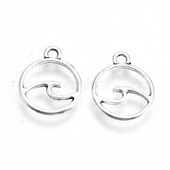 Tibetan Style Alloy Charms&nbsp;TIBE-S323-070AS-RS