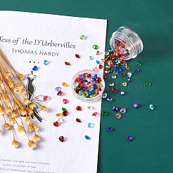 240pcs 24 Styles Glass Rhinestone Cabochons&nbsp;GLAA-TA0001-11