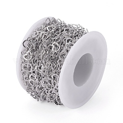 Tarnish Resistant 304 Stainless Steel Link Chains&nbsp;CHS-F007-05P