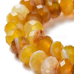 Natural Banded Agate/Striped Agate Beads Strands&nbsp;G-E605-A01-02C