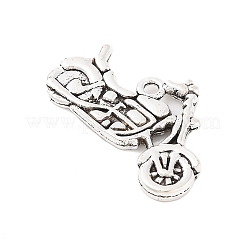 Tibetan Style Zinc Alloy Motorcycle Pendants&nbsp;X-TIBEP-R334-346AS-RS