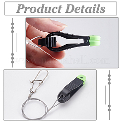 5Pcs Plastic & Steel Wire Sea Fishing Drag Fishing Point Deduction Line Clip&nbsp;FIND-ME0002-62