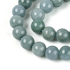Natural Jadeite Beads Strands&nbsp;G-N353-07B-01