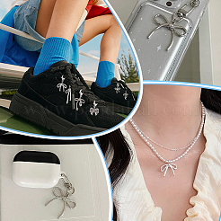 24Pcs 12 Style ABS Imitation Pearl Plastic Shoes Decorations&nbsp;HJEW-PH02281