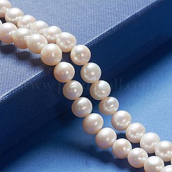 Natural Cultured Freshwater Pearl Beads Strands&nbsp;PEAR-R063-16