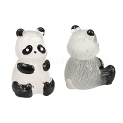 Panda Luminous Resin Figurine Ornaments&nbsp;DJEW-A018-03