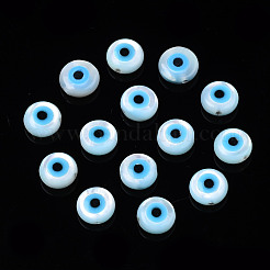 Natural White Shell Mother of Pearl Shell Beads&nbsp;SSHEL-N034-51C-01