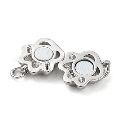 Brass Magnetic Clasps with Jump Ring&nbsp;KK-H455-54P