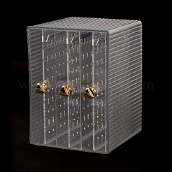 Rectangle Transparent Plastic Earrings Presentation Box&nbsp;ODIS-O002-01B