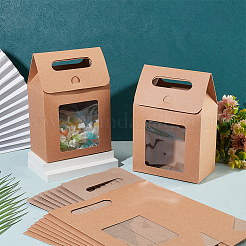 Kraft Paper Gift Box&nbsp;CON-WH0087-90B