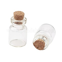 Bead Containers Clear Glass Jar Glass Bottles&nbsp;AJEW-JP0001-02