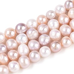 Natural Cultured Freshwater Pearl Beads Strands&nbsp;PEAR-T006-11