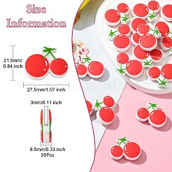 20Pcs Silicone Focal Beads&nbsp;SIL-CJ0001-82