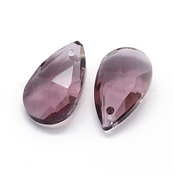 Faceted Glass Pendants&nbsp;GLAA-F069-S-A07