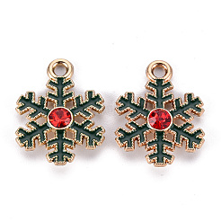 Eco-Friendly Alloy Enamel Pendants&nbsp;ENAM-T011-67-NR