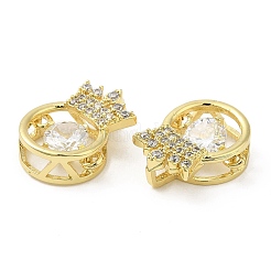 Brass with Cubic Zirconia Pendants&nbsp;KK-G471-03G