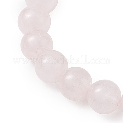 Natural Rose Quartz Beaded Stretch Bracelets for Women&nbsp;BJEW-JB11095-06