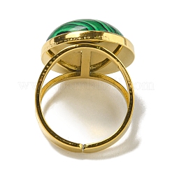 Ion Plating(IP) 304 Stainless Steel Open Cuff Rings&nbsp;RJEW-C079-07G