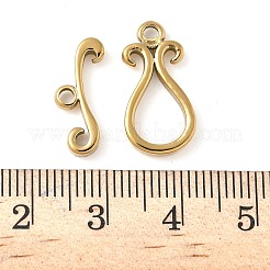 304 Stainless Steel Toggle Clasps&nbsp;STAS-H483-46G