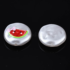 3D Printed ABS Plastic Imitation Pearl Beads&nbsp;KY-S163-427
