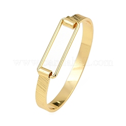 Elegant Brass Bangles for Women&nbsp;BJEW-C112-05G