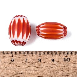 Handmade Millefiori Glass Barrel Beads&nbsp;LS-LA-N002-15F