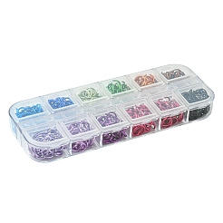 24G 12 Colors Aluminum Open Jump Rings for Chainmaille Weaves&nbsp;FIND-FS0001-81