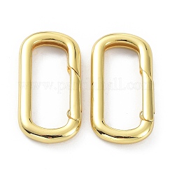 Brass Keychain Clasps&nbsp;X-KK-B046-01G