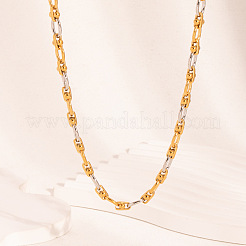304 Stainless Steel Link Chain Necklaces for Women&nbsp;IX7784-2