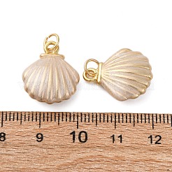 Brass Enamel Pendants&nbsp;KK-S525-09G-A