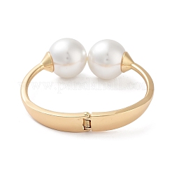 Acrylic Round Beads Bangles&nbsp;BJEW-C058-04G