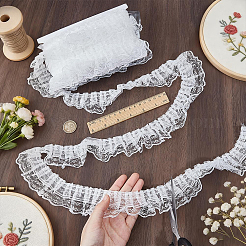 1Pc Organza Flower Lace Ribbon&nbsp;OCOR-NB0002-85A