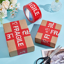 OPP Warning Packaging Tape Rolls&nbsp;AJEW-WH0060-25