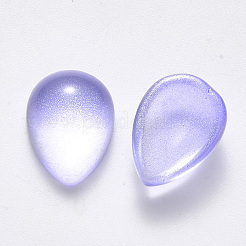 Transparent Spray Painted Glass Cabochons&nbsp;LS-GLAA-S190-012C-A02