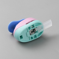 Mini ABS Plastic & Alloy Craft Punch for Scrapbooking & Paper Crafts&nbsp;DIY-WH0060-70A-01