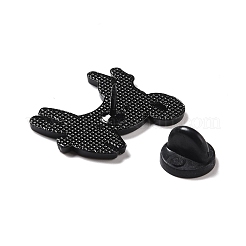 Dog Skeleton Enamel Pin&nbsp;JEWB-F016-13EB