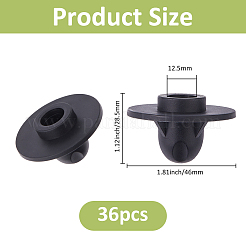 Rubber Chair Leg Floor Protectors&nbsp;FIND-WH0111-701B