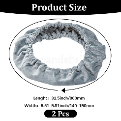 Fleece Fabric Anti-slip Bar Chair Cover&nbsp;AJEW-WH20816-247B