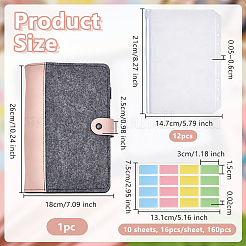 1Pc Felt Notebooks Cover&nbsp;AJEW-OC0015-52A