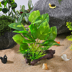 1Pc Miniature Water Plants Ornaments&nbsp;AJEW-CN0005-81