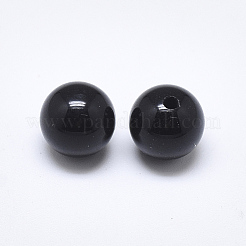Natural Dyed & Heated Black Onyx Beads&nbsp;G-T122-25B-03