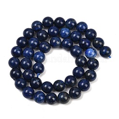 Dyed Grade A Natural Lapis Lazuli Beads Strands&nbsp;GSR8mmC123