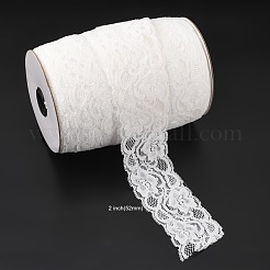 Lace Trim Nylon Stretch Ribbon for Jewelry Making&nbsp;ORIB-F001-51