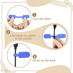 30Pcs Nylon Hook and Loop Cable Labels&nbsp;FIND-SP0004-89E