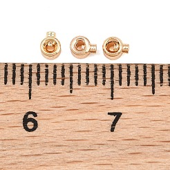 Brass Crimp Beads&nbsp;KK-CBA7BFE-02A-G