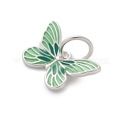 925 Sterling Silver Enamel Butterfly Charms&nbsp;LS-STER-D300-28P-04