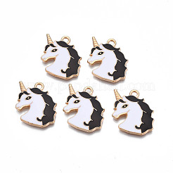 Alloy Enamel Pendants&nbsp;ENAM-S130-20
