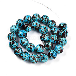Synthetic Turquoise Beads Strands&nbsp;TURQ-T004-08A-10