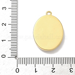 304 Stainless Steel Enamel with Crystal Rhinestone Pendants&nbsp;STAS-G371-03G-05