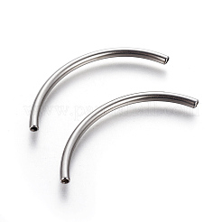 Tarnish Resistant 304 Stainless Steel Tube Beads&nbsp;LS-STAS-G192-19P